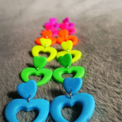 Bundle romantic dangle earrings