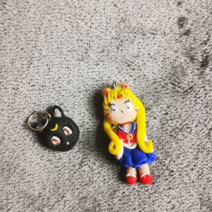 Sailor moon necklace pendant set